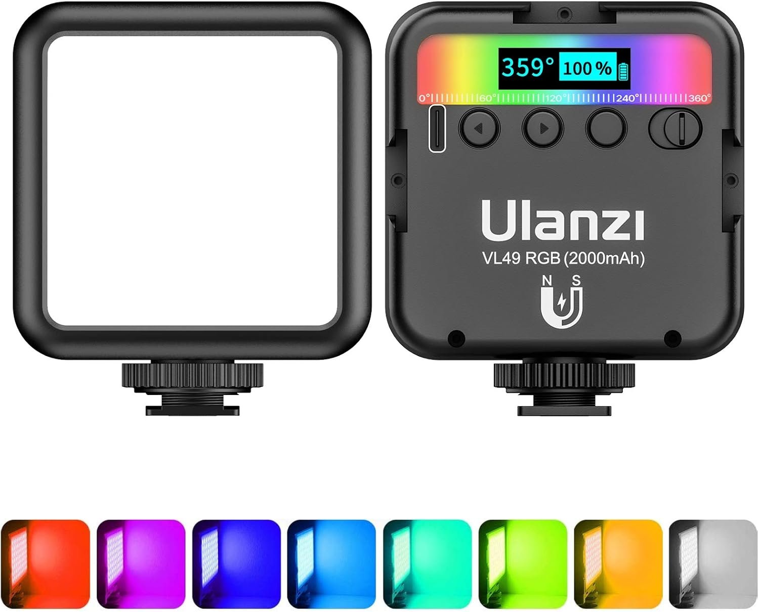 ULANZI VL49 RGB LUZ DE VÍDEO